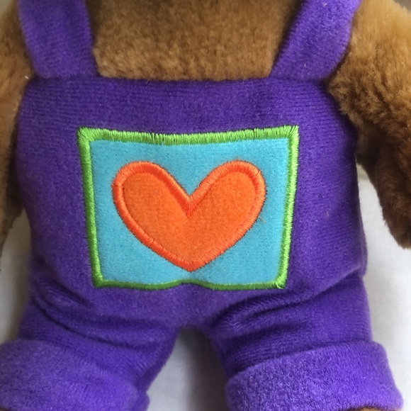 Vintage Hallmark KISS KISS BEAR hand holding couple - Picture 10 of 15